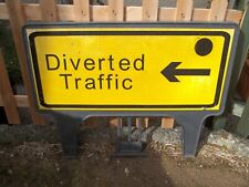 Diversion road sign for sale  REDRUTH