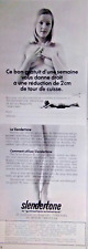 Publicité 1978 slendertone d'occasion  Compiègne