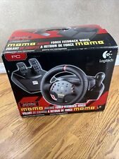 Logitech MOMO Racing Force Feedback Wheel for PC Tested for sale  Shipping to South Africa