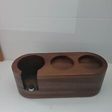 Espresso Portafilter Holder Tamp Stand Walnut MOJAE , used for sale  Shipping to South Africa