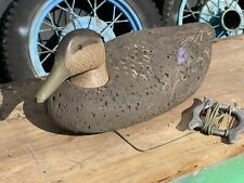 Used, Antique Decoy Magnum Cork Black Duck By George Soule For LL Bean Maine Old Nice for sale  Exeter