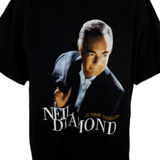 Neil Diamond T Shirt Mens Size XL Vintage 90s As Time Goes By World Tour USA for sale  Shipping to South Africa