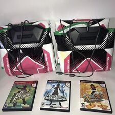 PS2 PlayStation 2 Dance Dance Revolution Lot Of 2 Pads Mats & 3 Games CIB Works! for sale  Shipping to South Africa