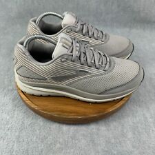 Brooks Addiction Walker Zapatos para mujer talla 9,5 gris cuero Tenis para caminar gimnasio segunda mano  Embacar hacia Argentina