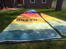 Hobie Cat 16 Sails - Original 1980's Vintage Main and jib Sails for sale  Shipping to South Africa