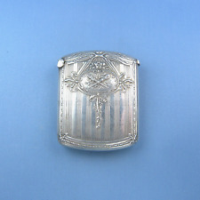 Victorian Silver Vesta Case / Louis XVI Design Match Safe Holder, used for sale  Shipping to South Africa
