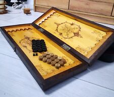 Handmade backgammon from d'occasion  Expédié en Belgium