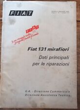 Fiat 131 mirafiori usato  Chiavari