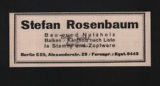 Berlin werbung 1926 gebraucht kaufen  Leipzig