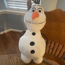Mochila con cremallera Disney Frozen S Olaf muñeco de nieve muñeca de peluche animal de peluche 18" de alto  segunda mano  Embacar hacia Argentina