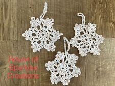 Crocheted white gold for sale  DONCASTER