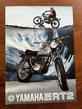1972 Yamaha RT2 360 DT360 Enduro brochure for sale  Shipping to South Africa