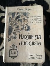 Manuali hoepli macchinista usato  Rosa