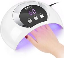 Lâmpada LED secadora de esmalte UV gel acrílico luz de cura ferramenta de spa profissional 54W comprar usado  Enviando para Brazil