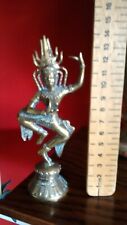 Vintage brass statue for sale  MIDDLEWICH