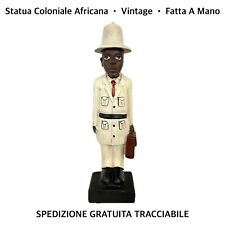 Statua coloniale africana usato  Pomezia