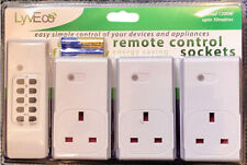 Remote controlled sockets for sale  HARLOW
