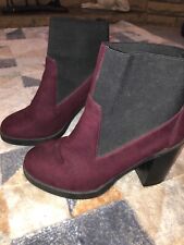 Atmosphere plum boots for sale  BELPER