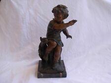 Antique french spelter d'occasion  Gien