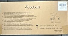 Nuevo molinillo de carne Aobosi MGG-100 resistente hogar comercial acero inoxidable segunda mano  Embacar hacia Argentina