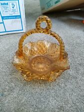 Vintage amber pressed for sale  ROTHERHAM