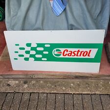 Castrol sign enamel for sale  WORKINGTON