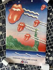 Rolling stones poster for sale  HUNTINGDON
