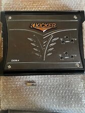 Kicker zx350.4 channel for sale  Aromas