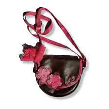 Naartjie Girls Brown Pink Leather Purse HTF! RARE!  for sale  Shipping to South Africa