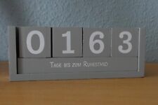 Holz countdown kalender gebraucht kaufen  Lübeck
