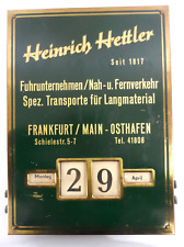 Heinrich hettler kalender gebraucht kaufen  Grünhainichen