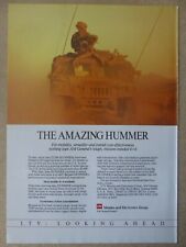 6/1987 ad ltv am General 4x4 us army hummer tow missile original ad for sale  Shipping to United Kingdom