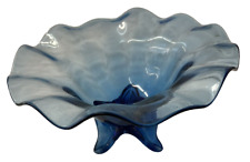 Hand blown ruffled for sale  Labelle