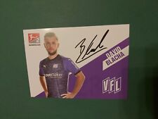VfL Osnabrück , D. Blacha ,19/20, karta z autografem, piłka nożna na sprzedaż  Wysyłka do Poland