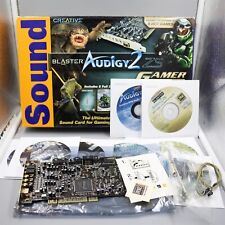 Placa de som Creative Sound Blaster Audigy 2 ZS edição gamer vintage, usado comprar usado  Enviando para Brazil