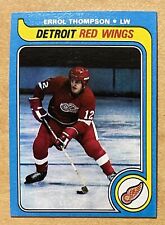 Used, Errol Thompson 1979-80 Topps Hockey #106 Detroit Red Wings NM+ for sale  Shipping to South Africa