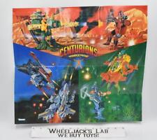 Centurions Power XTreme Poster 1986 Kenner 18"x16", used for sale  Shipping to Canada
