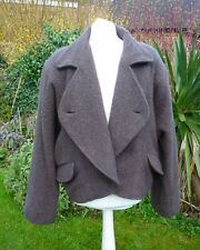 Brown Wool Vintage Jacket UK 12 (38) by MONDI 1980s Styling Quality German Brand, used for sale  Shipping to South Africa