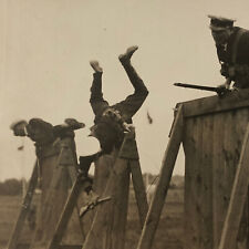Foto de prensa fotografía de campo de obstáculos participantes militares 1933 Londres segunda mano  Embacar hacia Argentina