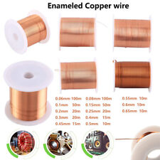 0.04mm-1.3mmCopper Lacquer Wire Cable Copper Wire Magnet Wire Enameled Copper for sale  Shipping to South Africa