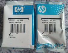 Oryginalne kolorowe wkłady atramentowe HP 350 czarne + HP 351 - Darmowa wysyłka! na sprzedaż  PL