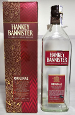 Garrafa vazia de uísque escocês HANKEY BANNISTER 700 ml com caixa comprar usado  Enviando para Brazil