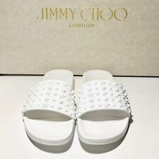 Slides Jimmy Choo White Rey - Tamanho 40 *Novo sem caixa* comprar usado  Enviando para Brazil