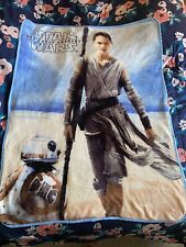 Usado, Cobertor de lã macio sedoso Star Wars The Force Awakens 40 x 50 Rey comprar usado  Enviando para Brazil
