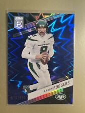 Aaron Rodgers 2023 Donruss Elite #4 Blue-Green 575/625 New York Jets for sale  Shipping to South Africa