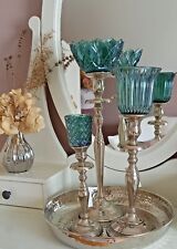 Kerzenglas glasaufsatz grün gebraucht kaufen  Schwabach