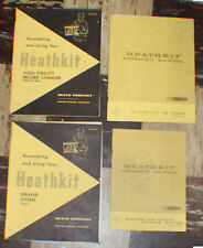 Heathkit manuals 4 for sale  Dundalk