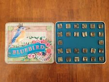 Chip Art Bluebird 1/2" Uppercase Letters By Melody Ross Chipboard Punch, used for sale  Shipping to South Africa