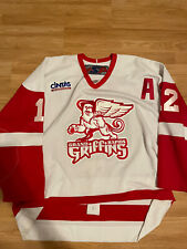 Grand Rapids Griffins Game Worn Boisvert AHL Alternate Hockey Jersey 56 White, used for sale  Stuart