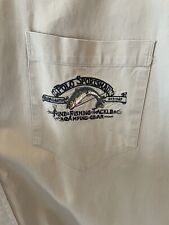 Camisa polo country vintage Ralph Lauren esportiva com botões XL pesca truta, usado comprar usado  Enviando para Brazil